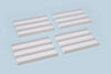 Tamiya 69574 Mini 4wd Straight Section Set White