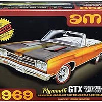 AMT 1137 1/25 1969 PLYMOUTH GTX CONVERTIBLE