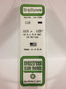 EVERGREEN 116 .015 X .125 STYRENE STRIPS