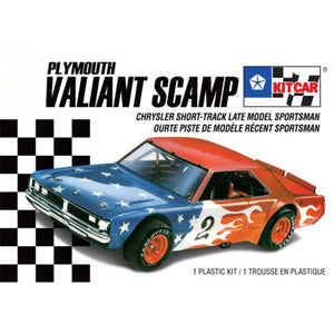 AMT 1171 1/25 PLYMOUTH VAILIANT SCAMP SHORT TRACK LATE MODEL