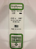 EVERGREEN 118 .015 X .188 STYRENE STRIPS