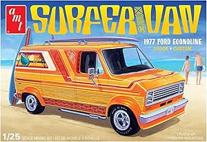 AMT 1229 1/25 1977 FORD ECONOLINE SURFER VAN