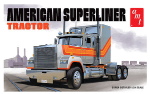 AMT 1235 1/24 AMERICAN SUPERLINER TRACTOR TRUCK