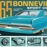 AMT 1260 1/25 1965 PONTIAC BONNEVILLE FAST BACK SPORT COUPE