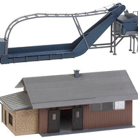 FALLER 130184 HO BEAT DUMP W STORAGE SHED