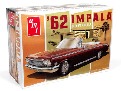 AMT 1355 1/25 1962 CHEVY IMPALA CONERTIBLE