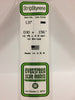 EVERGREEN 137 .030 X .156 STYRENE STRIPS