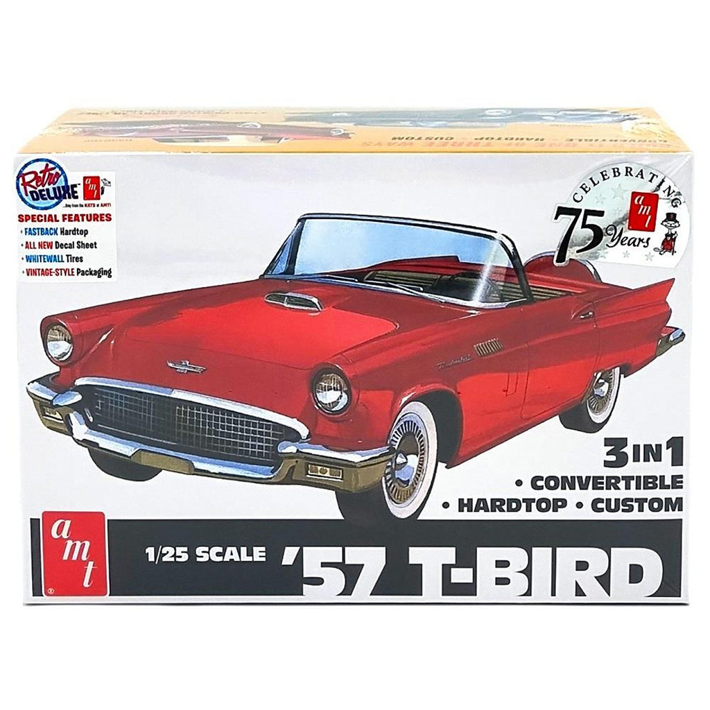 AMT 1397 1/25 1957 FORD THUNDERBIRD 3 N 1