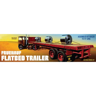 AMT 1399 1/25 FRUEHAUF FLATBED TRAILER