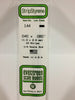 EVERGREEN 144 .040 X .080 STYRENE STRIPS