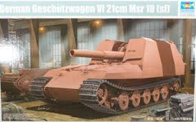 TRUMPETER 1540 1/35 GERMAN GESCHUTZWAGEN VI 21CM MSR 18 (SF)