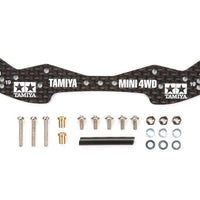 TAMIYA 15498 MINI 4WD CARBON WIDE FRONT PLATE 1.5MM