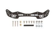 TAMIYA 15498 MINI 4WD CARBON WIDE FRONT PLATE 1.5MM