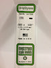 EVERGREEN 155 .060 X .100 STYRENE STRIPS