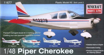 MINICRAFT 11677 1/48 PIPER CHEROKEE