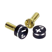 1UP 190411 4MM LOW PROFILE BULLETS WITH CAP