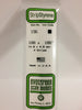 EVERGREEN 196 .188 X .188 STYRENE STRIPS