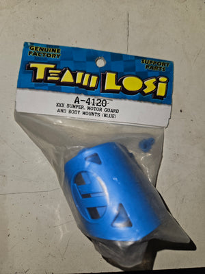 LOS A4120 XXX BUMPER MOTOR GUEARD BLUE
