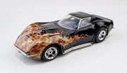 AFX 22051 1968 CORVETTE 427 BLACK FLAME