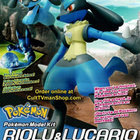 BANDAI 2528754 POKEMON RIOLU & LUCARIO KIT