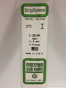 EVERGREEN 271 .060 STYRENE I BEAMS