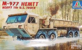 ITALERI 292 1/35 M-977 HEMTT HEAVY 10T US TRUCK