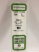 EVERGREEN 294 .125 STYRENE ANGLES