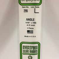 EVERGREEN 295 .156 STYRENE ANGLES