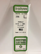 EVERGREEN 296 .188 STYRENE ANGLES