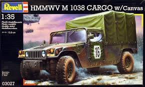 REVELL 03027 1/35 HMMWV 1038 CARGO W CANVAS