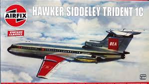 AIRFIX 03174 1/144 HAWKER SIDDELEY TRIDENT 1C