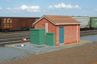 BACHMANN 35109 HO PUMP STATION PREBUILT