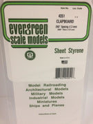 EVERGREEN 4051 .050 STYRENE CLAPBOARD SIDING