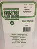 EVERGREEN 4250 .250 STYRENE GROOVED SIDING
