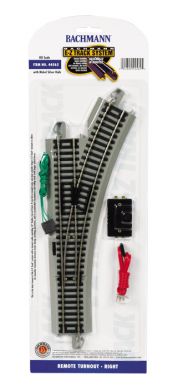BACHMANN 44562 HO REMOTE TURNOUT - RIGHT