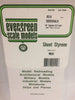 EVERGREEN 4514 .125 X .125 STYRENE SIDEWALK