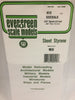 EVERGREEN 4515 .188 X .188 STYRENE SIDEWALK