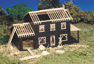 BACHAMNN 45191 HO HOUSE UNDER CONSTRUCTION KIT