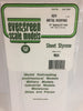EVERGREEN 4524 .040 X .500  STYRENE STANDING SEAM ROOFING