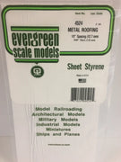 EVERGREEN 4524 .040 X .500  STYRENE STANDING SEAM ROOFING