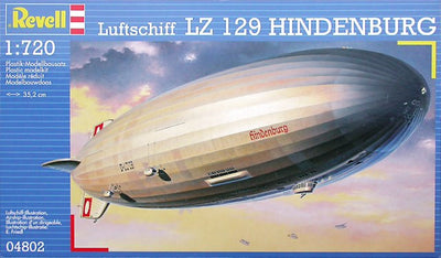 REVELL 04802 1/720 LUFTSCHIFF LZ 129 HINDENBURG