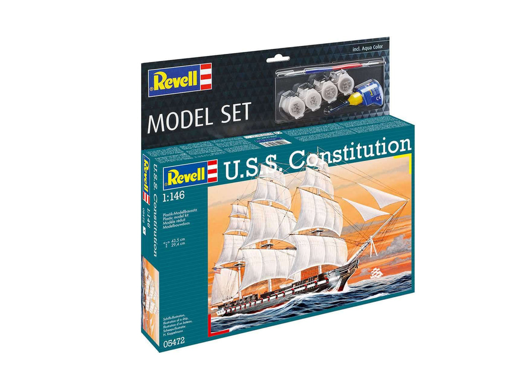 REVELL 65472 1/146 USS CONSTITUTION SAIL BOAT