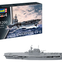 REVELL 05824 1/1200 USS ENTERPRISE DV-6