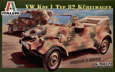 ITALERI 7024 1/72 VW KDF. 1 TYP 82 KUBELWAGEN
