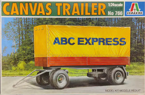 ITALERI 766 1/24 CANVAS TRAILER