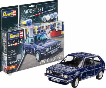 RVL 67673 1/24 VW GOLF GTI W PAINT AND GLUE