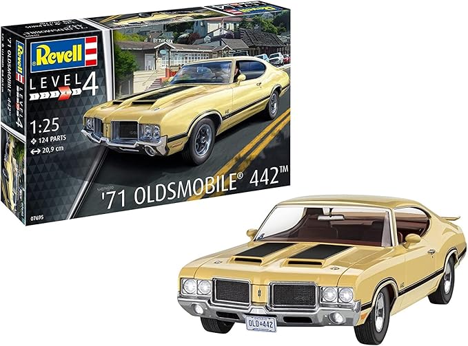 REVELL 07695 1/25 1971 OLDSMOBLE 442