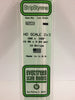 EVERGREEN 8203 .022 X .033 STYRENE HO STRIPS (2X3)