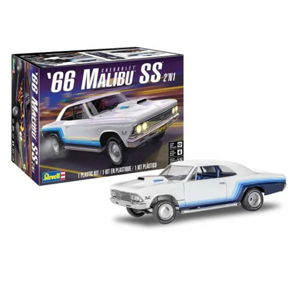 REVELL 85-4520 1/25 1966 CHEVY MALIBU SS 2 N 1