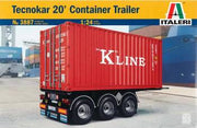 ITALERI 3887 TECNOKAR 20 FOOT CONTAINER TRAILER